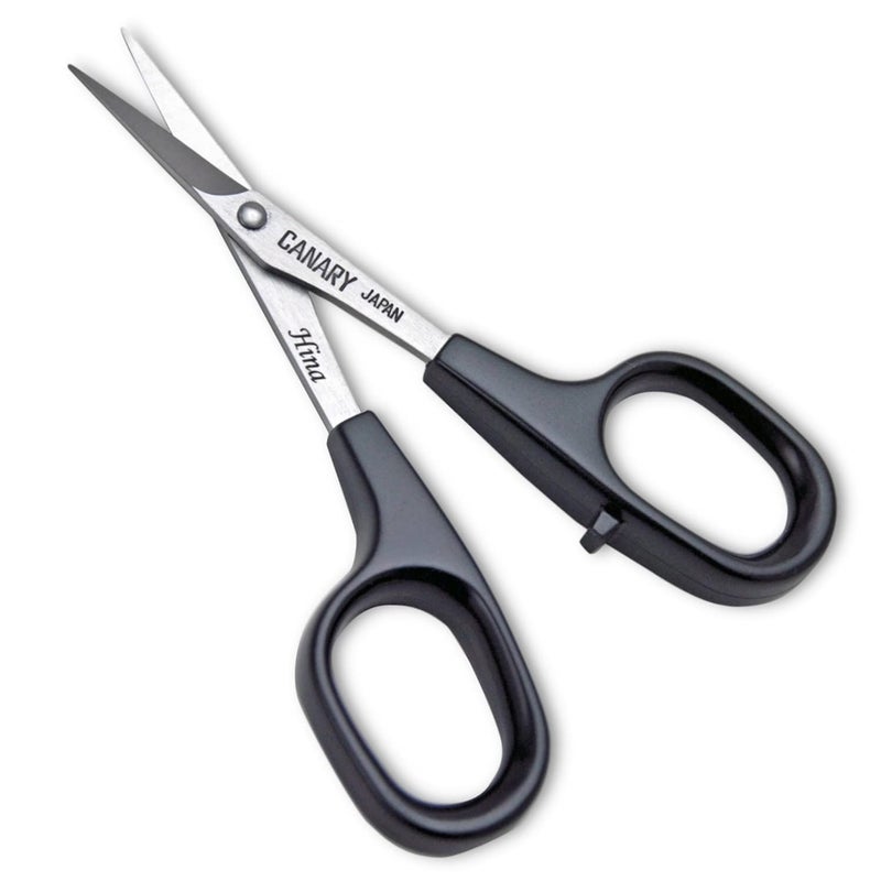CANARY Paper Art Scissors 4", Mini Precision Scissors for Paper Cutting Art, Cutouts, Lace, Crafts, Kirie, Made in Japan - Image 1